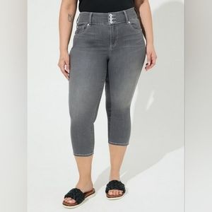 Torrid Crop Jegging Skinny Super Soft High-Rise Jean - Cannon